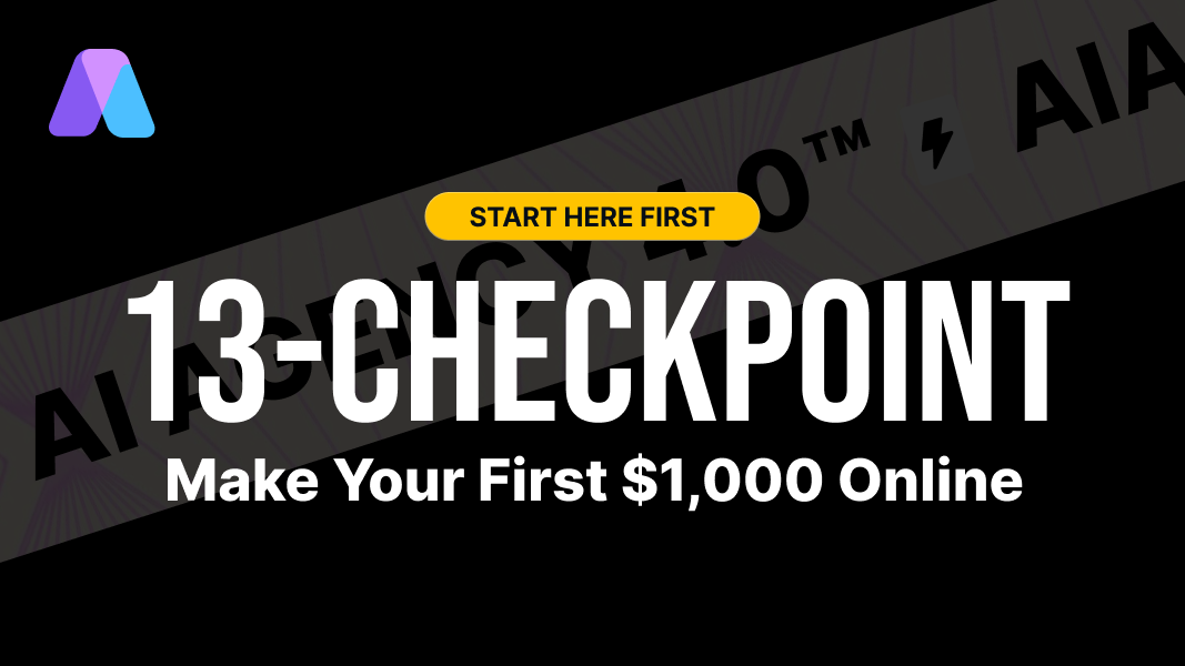 13-Checkpoint To 1k USD