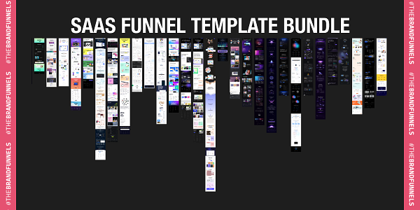SAAS Funnel Template Bundle (Figma)